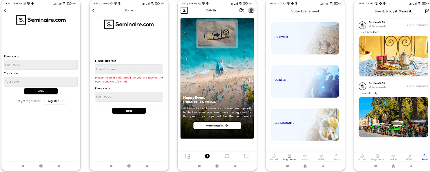 Travel app